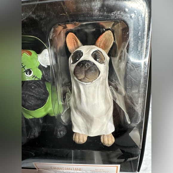 Candy Corn Lane Set of 3 Mini Dog Halloween Costume - Picture 5 of 6